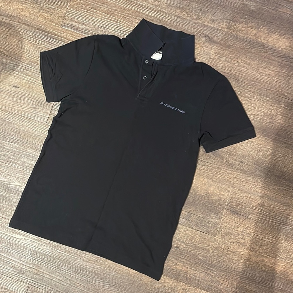 Black Porsche Design / Porsche Driver’s Selection Polo - XS